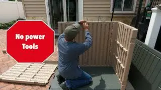 How to assemble  and review of YITAHOME Outdoor Horizontal Storage Sheds w/o Shelf.