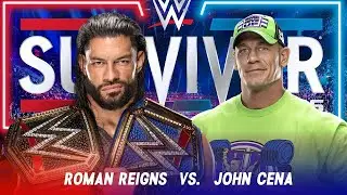 roman reigns vs john cena | wwe survivor series 2023 | #wwe #wwe2k23 #wweupdates #marybose