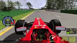 rFactor Mod ERRC 2013 Ferrari F138 IN Albert Park Melbourne Grand Prix Circuit