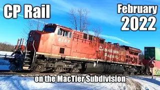February 2022 recap on the CP Rail MacTier Subdivision