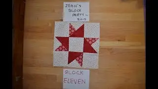 JEAN'S BLOCK PARTY  ~ 2019 ~ Block ELEVEN
