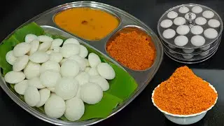 ಇಡ್ಲಿ ಮಾಡುವ ವಿಧಾನ | ಪೋಡಿ ಇಡ್ಲಿ | Mini Idli | Ghee podi Idli | Button Idli Recipe | podi Idli Recipe