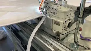 Long Side Hybrid Tape-edge Square Corner and Overlock (KA-1047)