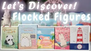 Let's Discover / Flocked Figures (Lulu, Momoko, Panda Roll, Mr. Sea Otter & more blind box unboxing)