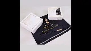 Personalized Plush Prayer Mat Velvet Quran Crystal Tasbih Gift Set Ramadan Wedding Birthday Day Gift