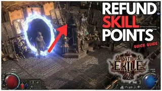 Path of Exile 2: How to Refund Skill Points | Refund Passives in POE2