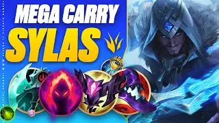 Why SYLAS JUNGLE Is BUILT To Carry In The NEW META! (Pentakills and 7.5cspm while ganking!)
