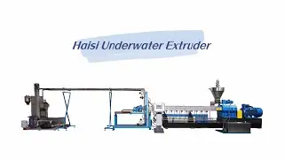 Underwater granulation system running test for TPE TPR EVA granules
