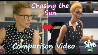 Hilary Duff - Chasing the Sun (SIMS 2 COMPARISON) Official Sims Music Video | SimSkeleton