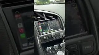 Audi R8 new screen Apple Carplay