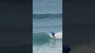 Epic foil surfing in the UK! #courtintheact #loyaltothefoil #foilhub #foilsurfing #surfing #surf