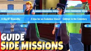 Pokemon Legends Z-A Side Mission 1, 2 & 3 Complete Guide & Rewards