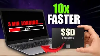 ASUS Vivobook 17 SSD Апгрейд &ndash; Замена HDD и ускорение ноутбука за 10 минут