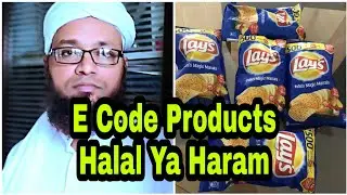 E Code Waale Products Halal Ya Haram