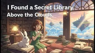 I Found a Secret Library Above the Clouds | Ghibli Style Story