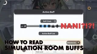 How to Read Simulation Room Buffs | Goddess of Victory: Nikke