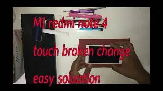 Mi note 4 touch damage replacement with oca soluation
