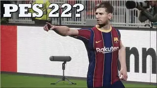 THE NEW FOOTBALL GAME PES 22?