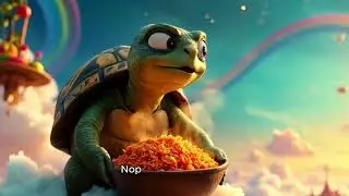 Bibiboom | The Greedy Tortoise | African Folktale for Kids