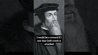 Thoughts on defending Gods Truth by John Calvin #christian #theology #protestant
