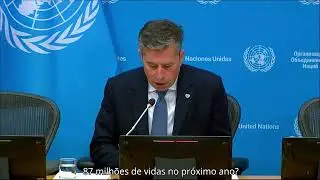 Na&ccedil;&otilde;es Unidas pedem US$ 23 bilh&otilde;es para salvar 87 milh&otilde;es de pessoas em 2026