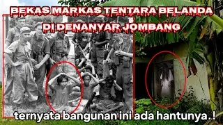 melihat bekas markas tentara belanda di denanyar jombang ketemu hantu ini...