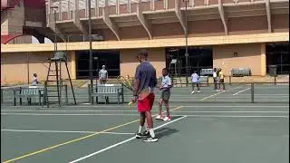 Joburg Tennis Grassroots Foundation - Coaching video