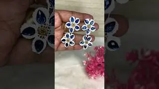 DIY Kundan earring || Earring tutorial || #shorts #short #shortvideo #shortsvideo #diy
