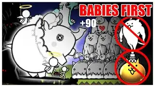 Battle Cats GUIDE | Babies First - [no superfeline, no gacha, +90 normals]
