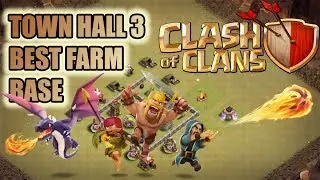 Clash of Clans - Town Hall 3 Best Farm Base
