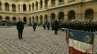 France holds solemn ceremony for victims of Paris attacks