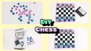Make your own DIY CHESS ♟️ Which gives you handmade and colour full vibes 😊🌈.