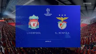 Liverpool vs Benfica | UEFA Champions League - Anfield | GAMEPLAY | FIFA 22 ps4