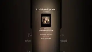 A Little Prayer Right Now! #praiseandworship #gospel, #contemporary, #soul