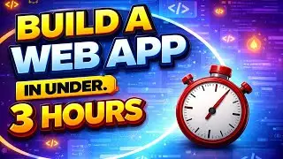 Build a Web Application in Under 3 Hours