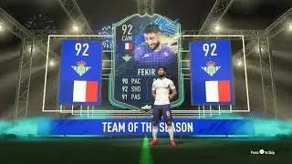FIFA 21 TOTS Fekir packed