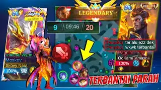 GAK NGOTAK !! Satu Tim Udah Dibantai Habis! Cara Moskov Bikin Moment Comeback !! ~ MLBB