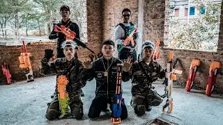 Игра LTT ​​Nerf War: Легендарные SEAL X сражаются с Мистером Зеро с помощью оружия Nerf. Смогут л...