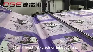 DGE-M9 64 PrintHead Digital Printing Machine
