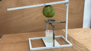 Creative Homemade Tools Incredible - Homemade A Tools To Squeeze Coconut Juice Effective