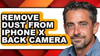 How to Remove Dust from Iphone X Back Camera (updated)