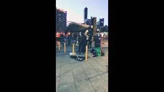 Darth Vader rockin' in Melbourne, Australia