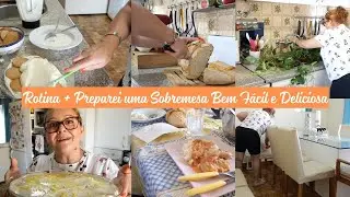 I made a fresh and very easy dessert + pork cutlet in sauce. Lunch prepared // I organized the ki...