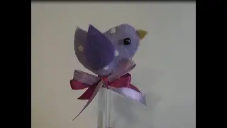 Украшение для ручки из фетра