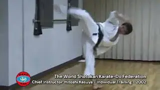 Kasuya Sensei: Individual Training - 2002