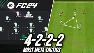 UNREAL META TACTICS! Best 4222 Custom Tactics EA FC 24