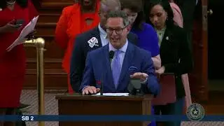 Rep. Anchia asks questions of Chair Buckley on the layout of SB2, establishing ESAs, school voucher