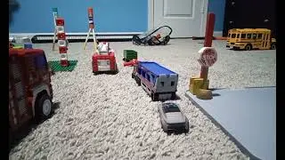 The train crash in Georgia (toys)