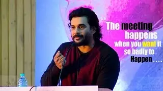 Actor Ranganathan Madhavan Motivational Speech Full HD