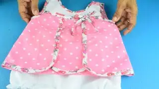 Conjunto Rosado Para Niña de 9 Meses con Tecnica Bies